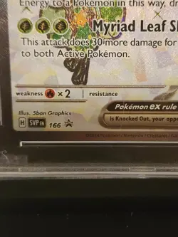 2024 Pokemon TCG Svp En Teal Mask Ogerpon EX #166 Ogerpon EX Premium Coll PSA 8 - Image 5