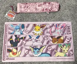 Pokemon 2023 EUIC Eevee Evolutions Playmat - Pokemon Center Exclusive - Image 1