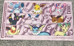 Pokemon 2023 EUIC Eevee Evolutions Playmat - Pokemon Center Exclusive - Image 2