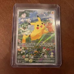 Pokemon TCG Pikachu Paldea Adventure Chest SVP 088 Black Star Promo NM - Image 1
