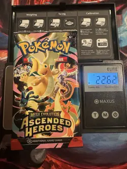 22.62g! HEAVY -Pokemon Ascended Heroes Booster Pack -Possible GODU - Image 1