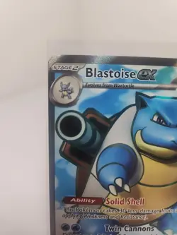 Pokemon TCG 151 Blastoise ex 184/165 Sv: Scarlet & Violet 151 Holo FULL ART-NM - Image 2