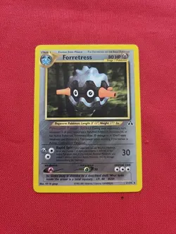 Pokemon: Forretress #21/75 Neo Discovery Non-holo Rare 2001 Vintage - LP - I75 - Image 1