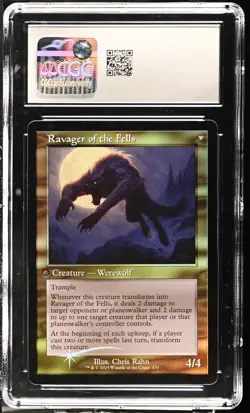 HUNTMASTER OF THE FELLS Innistrad Remastered Retro Frame Foil CGC 10 MTG - Image 2