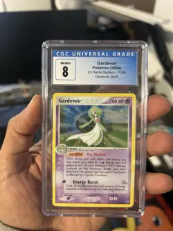 CGC 8 Pokemon Gardevoir Holo Rare EX Battle Stadium Deck 7/109 (2004) - Image 1