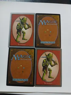 Magic The Gathering Goblin Token Unglued Light Play Near Mint Condition ●192 - Image 3