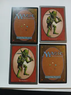 Magic The Gathering Goblin Token Unglued Light Play Near Mint Condition ●192 - Image 4