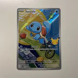 Squirtle 039 MEP Pokemon ME Mega Evolution Promo - MINT PULLED PACK FRESH - Image 1