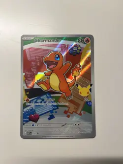 Charmander 038 MEP Pokemon ME Mega Evolution Promo - MINT PULLED PACK FRESH - Image 1