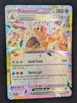 Palossand ex - 091/191 - Pokemon Surging Sparks Double Rare NM - Image 1