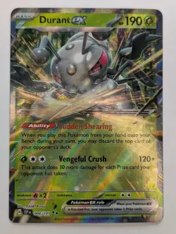 Durant ex 004/191 - SV08: Surging Sparks Pokemon Double Rare NM - Image 1