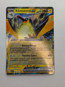 Kilowattrel ex 068/191 - SV08: Surging Sparks Pokemon Double Rare NM - Image 1