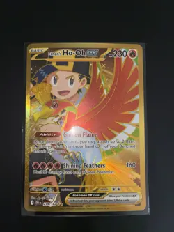 Pokemon Ethan's Ho-Oh ex 239/182 Sv10: Destined Rivals Hyper Rare Full Art Holo - Image 1