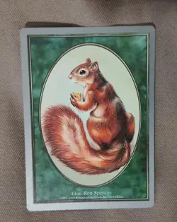 Magic the Gathering - Unglued - Squirrel Token - LP Condition - MTG - READ DESC. - Image 2