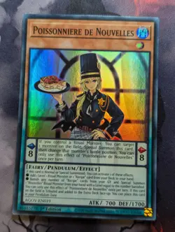 Yu-Gi-Oh! - Poissonniere de Nouvelles - AGOV-EN019 - Super Rare - 1st Edition - Image 1