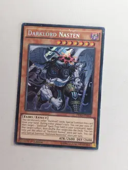 Darklord Nasten - Secret Rare- DESO-EN032 - Yu-Gi-Oh! - MP - 1st Ed - Image 1