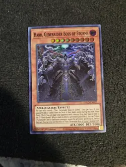 ETCO-EN027 Harr, Generaider Boss Of Storms Super Rare 1st Ed NM Yugioh - Image 1