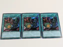 3x Super Rare Polymerization Yugioh! Bonanza - Image 1