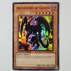 Archfiend of Gilfer - CT07-EN014 - NM/VLP - Super Rare - Limited ed - Yugioh - Image 1