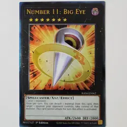 Number 11: Big Eye - RA04-EN062 - NM - Ultimate Rare - 1st ed - Yugioh - Image 1