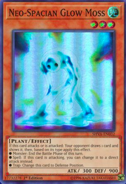 1X NM Neo-Spacian Glow Moss - SHVA-EN032 - Super Rare 1st Edition yugioh - Image 1