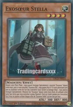 Yu-Gi-Oh! Exosœur Stella : SR GRCR-FR014 - Image 1