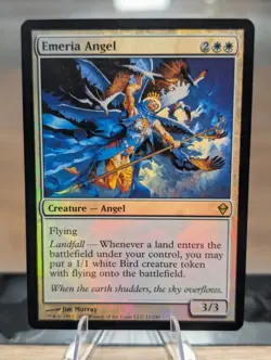 Emeria Angel - Foil Zendikar English - Free Shipping! - Image 1