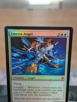 Emeria Angel - Foil Zendikar English - Free Shipping! - Image 2