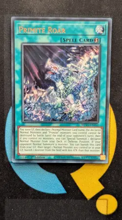 MP25-EN252 Primite Roar Ultra Rare 1st Edition YuGiOh Card - Image 1