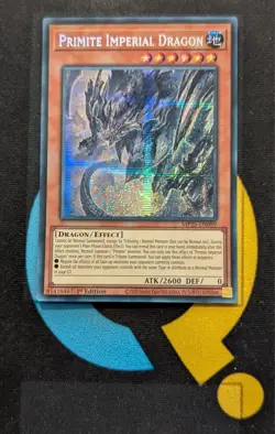 MP25-EN099 Primite Imperial Dragon Prismatic Secret Rare 1st Edition YuGiOh - Image 1