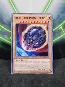 Yugioh Nibiru, The Primal Being SDWD-EN016 Common 1st Edition NM - Image 1
