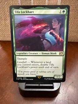 Magic The Gathering Final Fantasy Tifa Lockhart Regular R 0206 M/M+! - Image 1