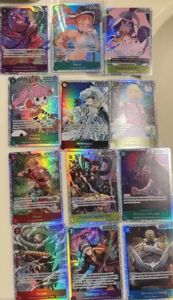 One Piece English SR Lot Of 12 - Image 2