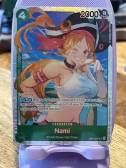 Nami OP14-031 (SR) The Azure Sea’s Seven One Piece TCG English NM - Image 1