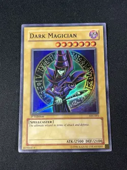 Yugioh Dark Magician SYE-001 1st Edition Super Rare Card Starter Yugi Expansion - Image 1