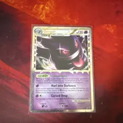 Pokemon TCG Triumphant Gengar Trading Card 94/102 Prime Ultra Rare - Image 1