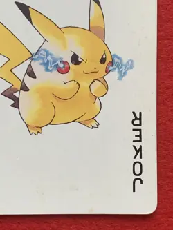 Pikachu Pokemon Japanese Playing Poker Card Gold Ho-oh Ver Nintendo - Image 5