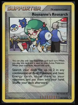 Roseanne's Research - Promo League & Championship Cards 125/132 NM - Image 1