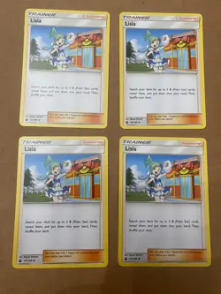 Pokemon Celestial Storm Lisia 137/168Cards 4x Playset x4 Uncommon LP - Image 1