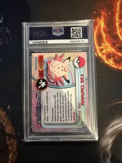 Clefable 2000 Pokemon Card Holo Topps Chrome T.V. No #36 💎PSA 10 Gem Mint💎 - Image 2