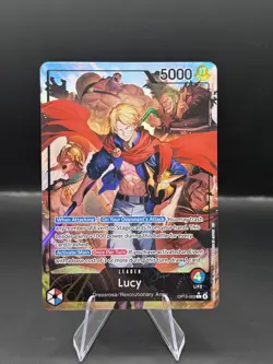 Lucy (Alt Art) OP15-002 L Adventure on KAMI's Island - ONE PIECE Card ENGLISH - Image 1