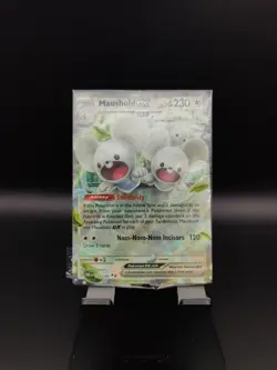 Sprigatito Ex SVP 087, Pawmot Ex 073/197, Maushold Ex 155/182 Promo cards - Image 4