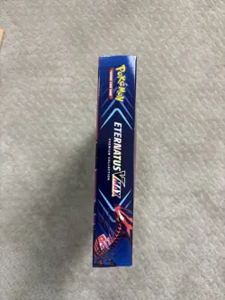 Pokemon Eternatus VMAX Premium Collection Box Sealed Promo Cards 6 BOOSTERS - Image 3