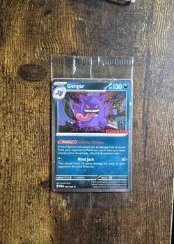 Pokemon Gengar GameStop Promo TCG Card 050/088 English NEW Sealed - Image 1