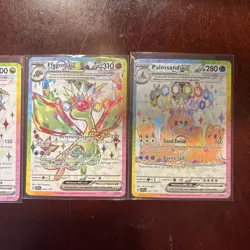 Surging Sparks Card lot Excellent condition with four bonus cards - Image 2