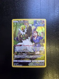 Passimian TG08/TG30 Ultra Rare Silver Tempest Pokemon Card - NM - Image 1