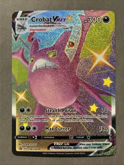 Crobat VMAX SWSH099 SWSH: Sword & Shield Promo Cards Holo - Image 1