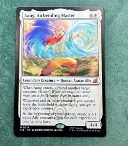 MTG Avatar The Last Airbender Aang, Airbending Master M 0074 Regular NM - Image 1