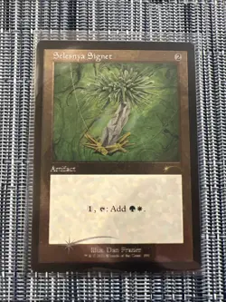 Selesnya Signet - FOIL - ETCHED - Secret Lair - Dan Frazier - MTG - Image 1