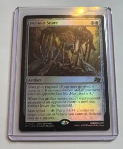 Perilous Snare #23 Aetherdrift Foil Rare MTG NM/M - Image 1